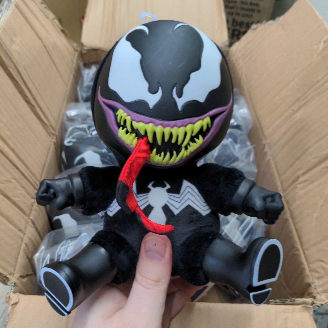New ✔️ (ONLINE) DRAGON IMPORTS & COLLECTIBLES LLC VENOM - MARVEL 8" ROTO PHUNNY Plushes 🧨 4 (ONLINE) DRAGON IMPORTS & COLLECTIBLES LLC VENOM - MARVEL 8" ROTO PHUNNY Plushes