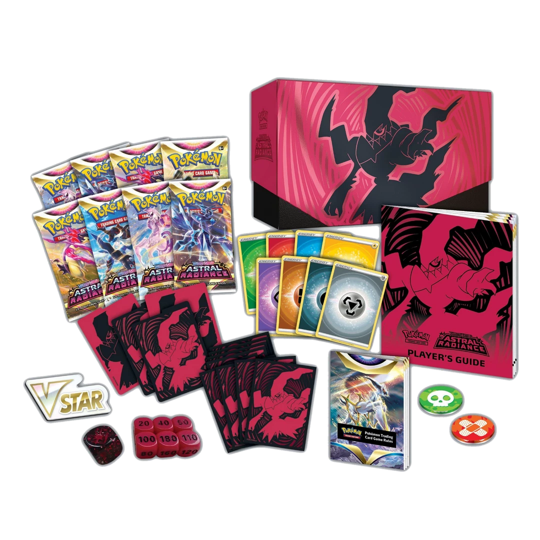 Promo 🔥 (ONLINE) DRAGON IMPORTS & COLLECTIBLES LLC Pokémon TCG: Sword & Shield—Astral Radiance Elite Trainer Box 👏 3 (ONLINE) DRAGON IMPORTS & COLLECTIBLES LLC Pokémon TCG: Sword & Shield—Astral Radiance Elite Trainer Box