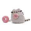 (ONLINE) DRAGON IMPORTS & COLLECTIBLES LLC Plushes Pusheen With Donut And Bonus Clip, 6 In - Pusheen