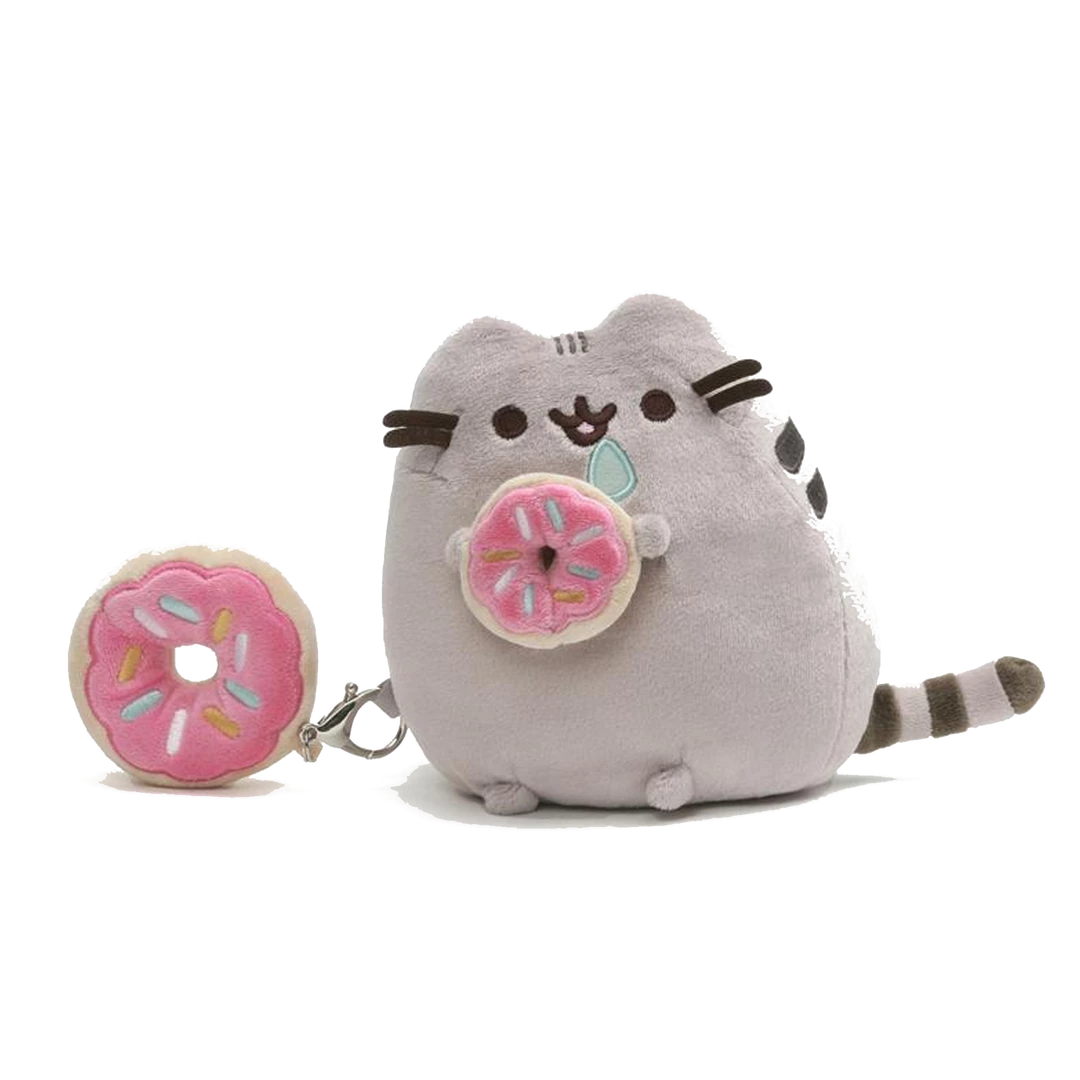 Promo β (ONLINE) DRAGON IMPORTS & COLLECTIBLES LLC Plushes Pusheen With Donut And Bonus Clip, 6 In - Pusheen π― 3 (ONLINE) DRAGON IMPORTS & COLLECTIBLES LLC Plushes Pusheen With Donut And Bonus Clip, 6 In - Pusheen