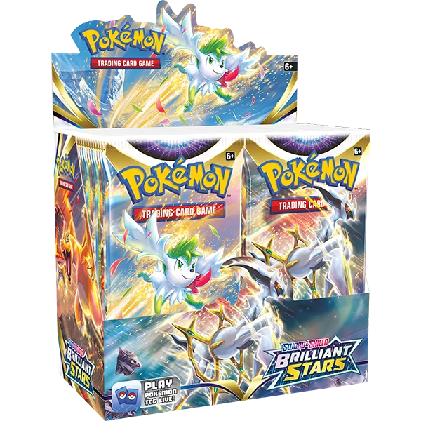 Discount ✨ (ONLINE) DRAGON IMPORTS & COLLECTIBLES LLC Pokémon TCG: Sword & Shield—Brilliant Stars Booster Box 🌟 3 (ONLINE) DRAGON IMPORTS & COLLECTIBLES LLC Pokémon TCG: Sword & Shield—Brilliant Stars Booster Box