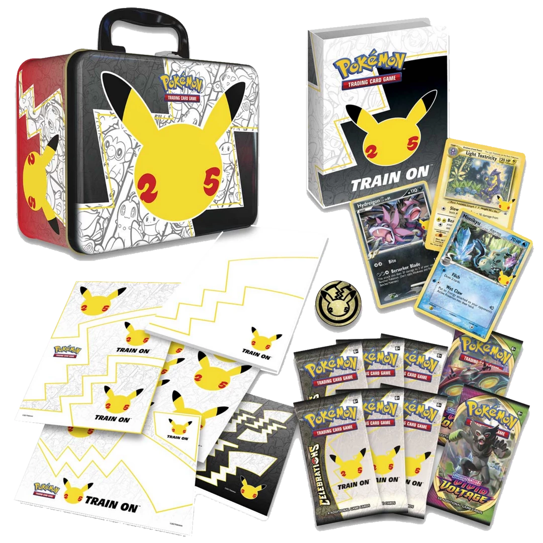 Buy ✔️ (ONLINE) DRAGON IMPORTS & COLLECTIBLES LLC Pokémon TCG: Celebrations Collector Chest ⌛ 3 (ONLINE) DRAGON IMPORTS & COLLECTIBLES LLC Pokémon TCG: Celebrations Collector Chest