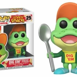 (ONLINE) DRAGON IMPORTS & COLLECTIBLES LLC Dig Em' Frog - Kellogg's Honey Smacks Ad Icons Pop! Vinyl Figure #25 Funko Pops!
