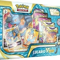 (ONLINE) DRAGON IMPORTS & COLLECTIBLES LLC Pokémon TCG: Lucario VSTAR Premium Collection