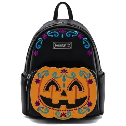 (ONLINE) DRAGON IMPORTS & COLLECTIBLES LLC Halloween Pumpkin Mini Backpack X LOUNGEFLY