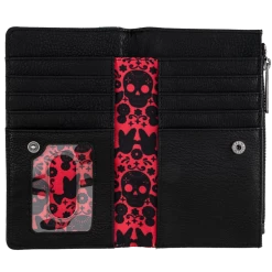 (ONLINE) DRAGON IMPORTS & COLLECTIBLES LLC Accessories Dia De Las Banderas Flap Wallet X LOUNGEFLY