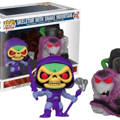 (ONLINE) DRAGON IMPORTS & COLLECTIBLES LLC Skeletor With Snake Mountain #23 Funko Pop! MOTU FUNKO POP!
