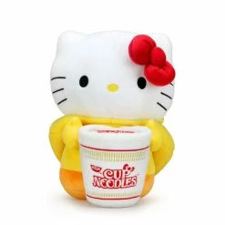 (ONLINE) DRAGON IMPORTS & COLLECTIBLES LLC NISSIN CUP NOODLES X HELLO KITTY® CHICKEN CUP MEDIUM PLUSH Plushes