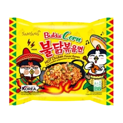 (ONLINE) DRAGON IMPORTS & COLLECTIBLES LLC Hot Chicken Flavor Ramen: Corn Flavor - SAMYANG Food