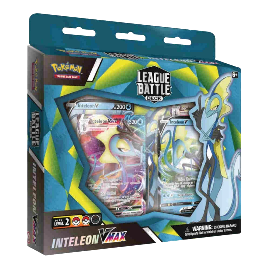 Brand new 😀 (ONLINE) DRAGON IMPORTS & COLLECTIBLES LLC Games/TCG POKEMON TCG: INTELEON VMAX LEAGUE BATTLE DECK 💯 3 (ONLINE) DRAGON IMPORTS & COLLECTIBLES LLC Games/TCG POKEMON TCG: INTELEON VMAX LEAGUE BATTLE DECK