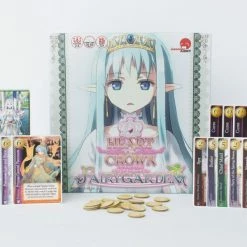(ONLINE) DRAGON IMPORTS & COLLECTIBLES LLC Expansion: Fairy Garden - Heart Of Crown: Deck Building Card Game - Japanime Games Games/TCG