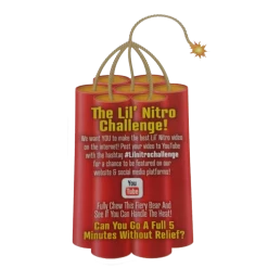 (ONLINE) DRAGON IMPORTS & COLLECTIBLES LLC LiL' Nitro Gummy Bear (Very Hot!) Food