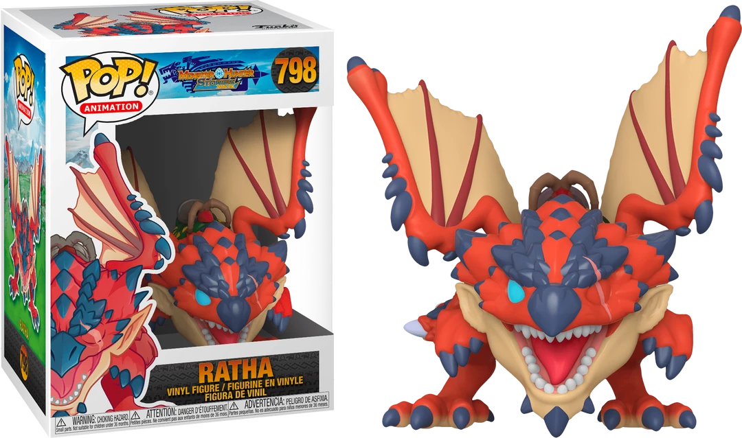 Flash Sale π (ONLINE) DRAGON IMPORTS & COLLECTIBLES LLC Funko Pops! Ratha - Monster Hunter Stories Pop! Vinyl Figure π€© 3 (ONLINE) DRAGON IMPORTS & COLLECTIBLES LLC Funko Pops! Ratha - Monster Hunter Stories Pop! Vinyl Figure