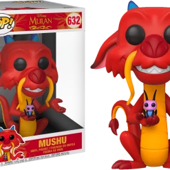 (ONLINE) DRAGON IMPORTS & COLLECTIBLES LLC Funko Pops! Mushu - 10" Pop! Mulan Vinyl Figure