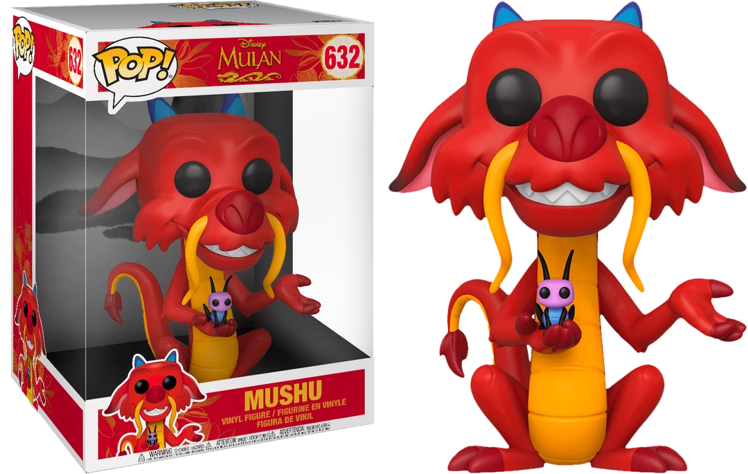 Top 10 🥰 (ONLINE) DRAGON IMPORTS & COLLECTIBLES LLC Funko Pops! Mushu - 10" Pop! Mulan Vinyl Figure ✔️ 3 (ONLINE) DRAGON IMPORTS & COLLECTIBLES LLC Funko Pops! Mushu - 10" Pop! Mulan Vinyl Figure