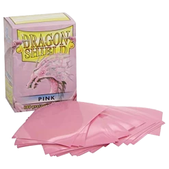 (ONLINE) DRAGON IMPORTS & COLLECTIBLES LLC (Pink)Dragon Shield Card Protectors Sleeves