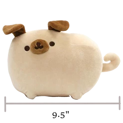 (ONLINE) DRAGON IMPORTS & COLLECTIBLES LLC Plushes Pugsheen, 9.5" - Pusheen