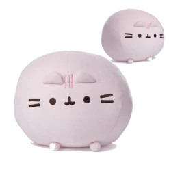(ONLINE) DRAGON IMPORTS & COLLECTIBLES LLC Plushes PINK ROUND PUSHEEN SQUISHEEN, 11 IN - Pusheen