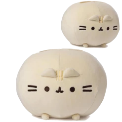 (ONLINE) DRAGON IMPORTS & COLLECTIBLES LLC ORANGE ROUND PUSHEEN SQUISHEEN, 11 IN - Pusheen