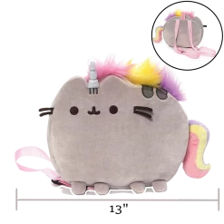 (ONLINE) DRAGON IMPORTS & COLLECTIBLES LLC PUSHEENICORN BACKPACK, 13" - Pusheen
