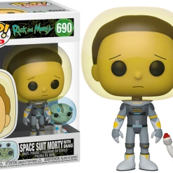 (ONLINE) DRAGON IMPORTS & COLLECTIBLES LLC Morty In Space Suit With Snake - Rick And Morty Vinyl Figure Funko Pop!