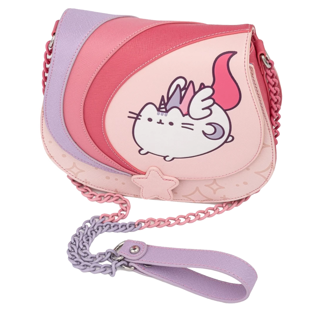 Wholesale ✨ (ONLINE) DRAGON IMPORTS & COLLECTIBLES LLC Accessories SUPER PUSHEENICORN CROSSBODY BAG- X LOUNGEFLY 🥰 3 (ONLINE) DRAGON IMPORTS & COLLECTIBLES LLC Accessories SUPER PUSHEENICORN CROSSBODY BAG- X LOUNGEFLY