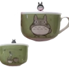 Promo ๐ฅฐ (ONLINE) DRAGON IMPORTS & COLLECTIBLES LLC Totoro Green Ceramic Bowl With Pink Lid, 3โ Food ๐ 2 (ONLINE) DRAGON IMPORTS & COLLECTIBLES LLC Totoro Green Ceramic Bowl With Pink Lid, 3โ Food