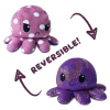 (ONLINE) DRAGON IMPORTS & COLLECTIBLES LLC Plushes Reversible Octopus Plushie: Polka Dot/Shimmer