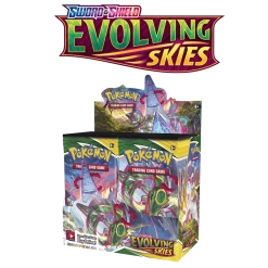 (ONLINE) DRAGON IMPORTS & COLLECTIBLES LLC Evolving Skies - Pokemon TCG (Sword And Shield) 36 Pack Booster Box Games/TCG