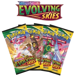 (ONLINE) DRAGON IMPORTS & COLLECTIBLES LLC Evolving Skies - Pokemon TCG (Sword And Shield) - (Single Pack) Games/TCG