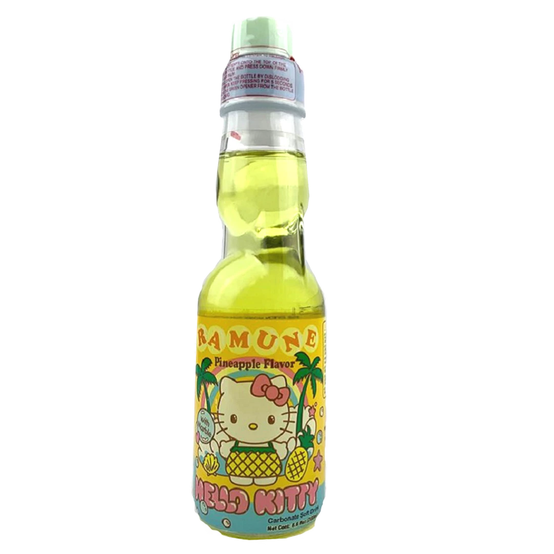 Hot Sale ✨ (ONLINE) DRAGON IMPORTS & COLLECTIBLES LLC HELLO KITTY Pineapple Ramune Food ⌛ 3 (ONLINE) DRAGON IMPORTS & COLLECTIBLES LLC HELLO KITTY Pineapple Ramune Food