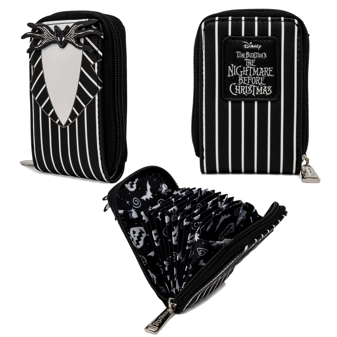 Brand new π (ONLINE) DRAGON IMPORTS & COLLECTIBLES LLC THE NIGHTMARE BEFORE NBC JACK SKELLINGTON SUIT ACCORDIAN WALLET - LOUNGEFLY X Accessories π 3 (ONLINE) DRAGON IMPORTS & COLLECTIBLES LLC THE NIGHTMARE BEFORE NBC JACK SKELLINGTON SUIT ACCORDIAN WALLET - LOUNGEFLY X Accessories