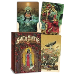 (ONLINE) DRAGON IMPORTS & COLLECTIBLES LLC Santa Muerte Tarot Deck - BY FABIO LISTRANI Divination / ALT Culture