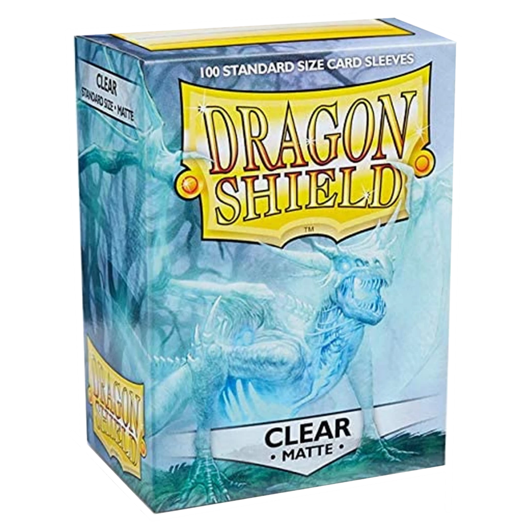 Best Pirce ❤️ (ONLINE) DRAGON IMPORTS & COLLECTIBLES LLC Games/TCG Clear Matte - Dragon Shield Card Protectors Sleeves ⭐ 3 (ONLINE) DRAGON IMPORTS & COLLECTIBLES LLC Games/TCG Clear Matte - Dragon Shield Card Protectors Sleeves