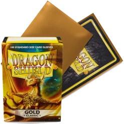 (ONLINE) DRAGON IMPORTS & COLLECTIBLES LLC (Gold)Dragon Shield Card Protectors Sleeves