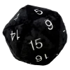 (ONLINE) DRAGON IMPORTS & COLLECTIBLES LLC Plushes D20 Jumbo Plush Die (black)