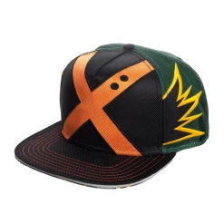 (ONLINE) DRAGON IMPORTS & COLLECTIBLES LLC My Hero Academia Bakugo Suit Up Snapback Head Wear