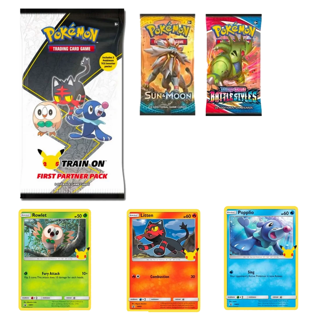 Flash Sale 💯 (ONLINE) DRAGON IMPORTS & COLLECTIBLES LLC Pokémon TCG: First Partner Pack (Alola) ⌛ 3 (ONLINE) DRAGON IMPORTS & COLLECTIBLES LLC Pokémon TCG: First Partner Pack (Alola)