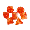 Discount 💯 (ONLINE) DRAGON IMPORTS & COLLECTIBLES LLC Dice Menagerie 9: Ghostly Glow Poly Orange/Yellow (7) - CHESSEX 🛒 1 (ONLINE) DRAGON IMPORTS & COLLECTIBLES LLC Dice Menagerie 9: Ghostly Glow Poly Orange/Yellow (7) - CHESSEX