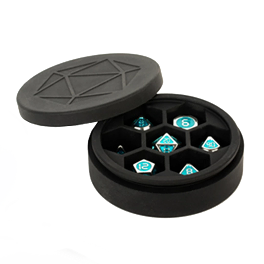 Buy 🥰 (ONLINE) DRAGON IMPORTS & COLLECTIBLES LLC Silicone Round Dice Case: Black TCG Accessories 🥰 3 (ONLINE) DRAGON IMPORTS & COLLECTIBLES LLC Silicone Round Dice Case: Black TCG Accessories