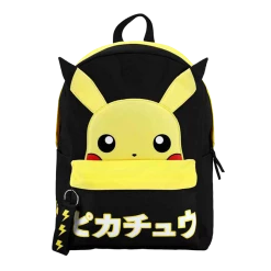 (ONLINE) DRAGON IMPORTS & COLLECTIBLES LLC Pokemon Pikachu Backpack Ft. Webbed Keychain Pull - Bioworld