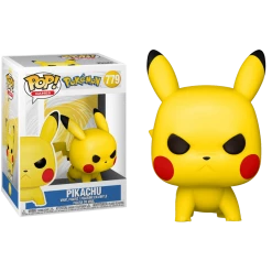 (ONLINE) DRAGON IMPORTS & COLLECTIBLES LLC Funko Pops! Pikachu (Attack Stance) Pop! - Pokemon Vinyl Figure #779