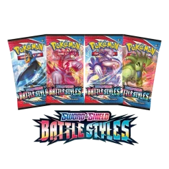 (ONLINE) DRAGON IMPORTS & COLLECTIBLES LLC Pokemon TCG: Battle Styles Booster (Singles Pack) Games/TCG