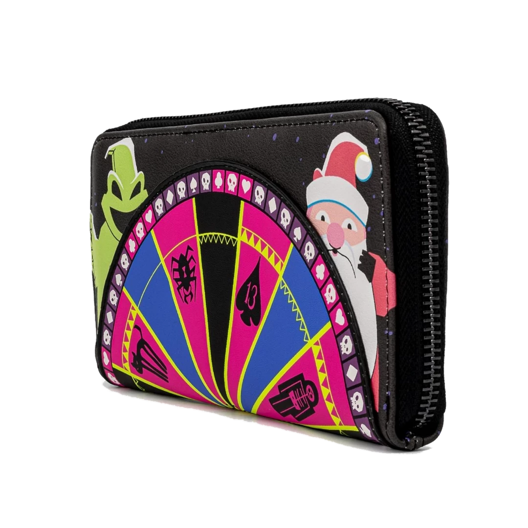 Best Pirce π (ONLINE) DRAGON IMPORTS & COLLECTIBLES LLC Accessories Oogie Boogie Wheel Ziparound Wallet - LOUNGEFLY X β 3 (ONLINE) DRAGON IMPORTS & COLLECTIBLES LLC Accessories Oogie Boogie Wheel Ziparound Wallet - LOUNGEFLY X