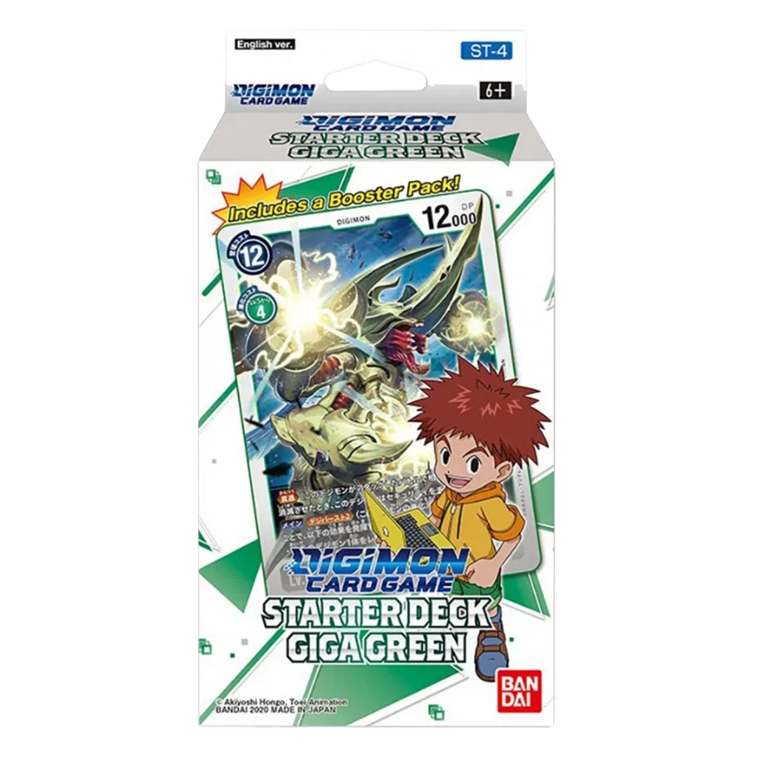 Deals π (ONLINE) DRAGON IMPORTS & COLLECTIBLES LLC Giga Green: Digimon TCG Starter Decks π 3 (ONLINE) DRAGON IMPORTS & COLLECTIBLES LLC Giga Green: Digimon TCG Starter Decks