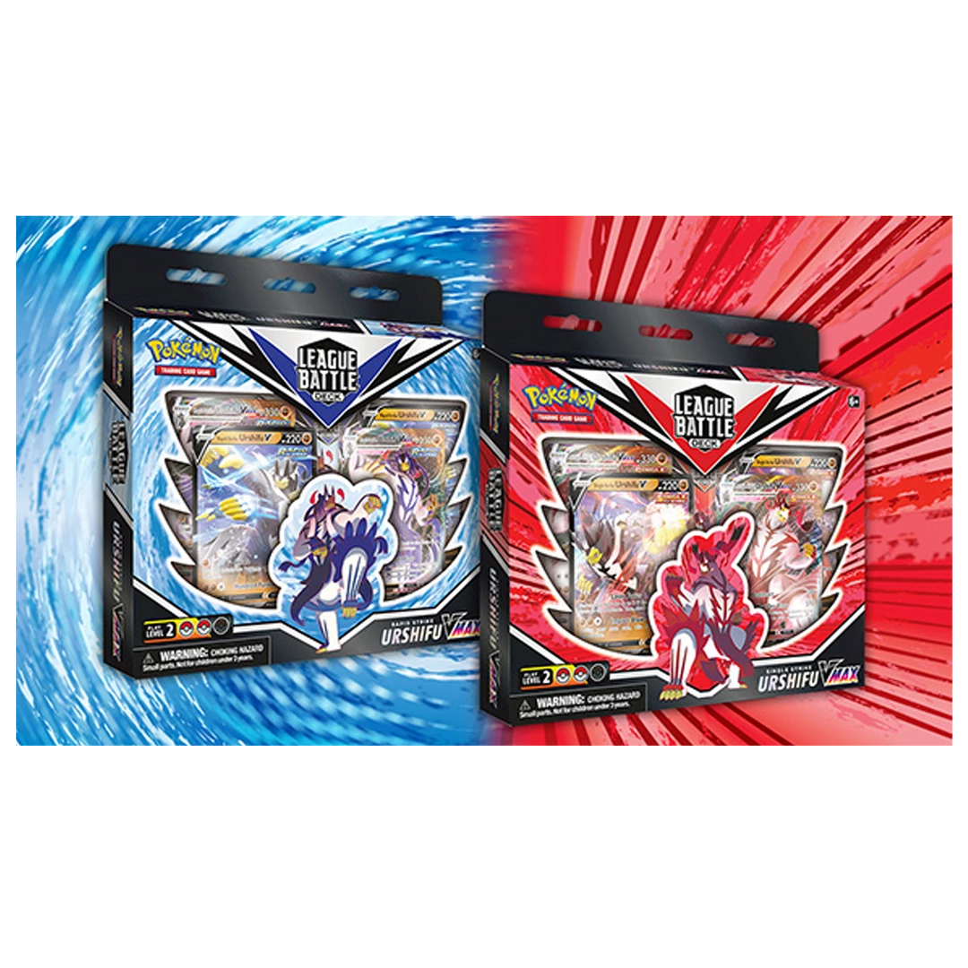 Buy 𧨠(ONLINE) DRAGON IMPORTS & COLLECTIBLES LLC Pokemon Trading Card Game: Single Strike Or Rapid Strike Urshifu VMAX League Battle Deck Games/TCG ⨠3 (ONLINE) DRAGON IMPORTS & COLLECTIBLES LLC Pokemon Trading Card Game: Single Strike Or Rapid Strike Urshifu VMAX League Battle Deck Games/TCG