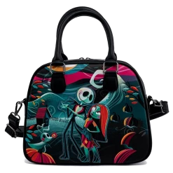 (ONLINE) DRAGON IMPORTS & COLLECTIBLES LLC The Nightmare Before Christmas Simply Meant To Be CrossBody Bag X LOUNGEFLY Accessories