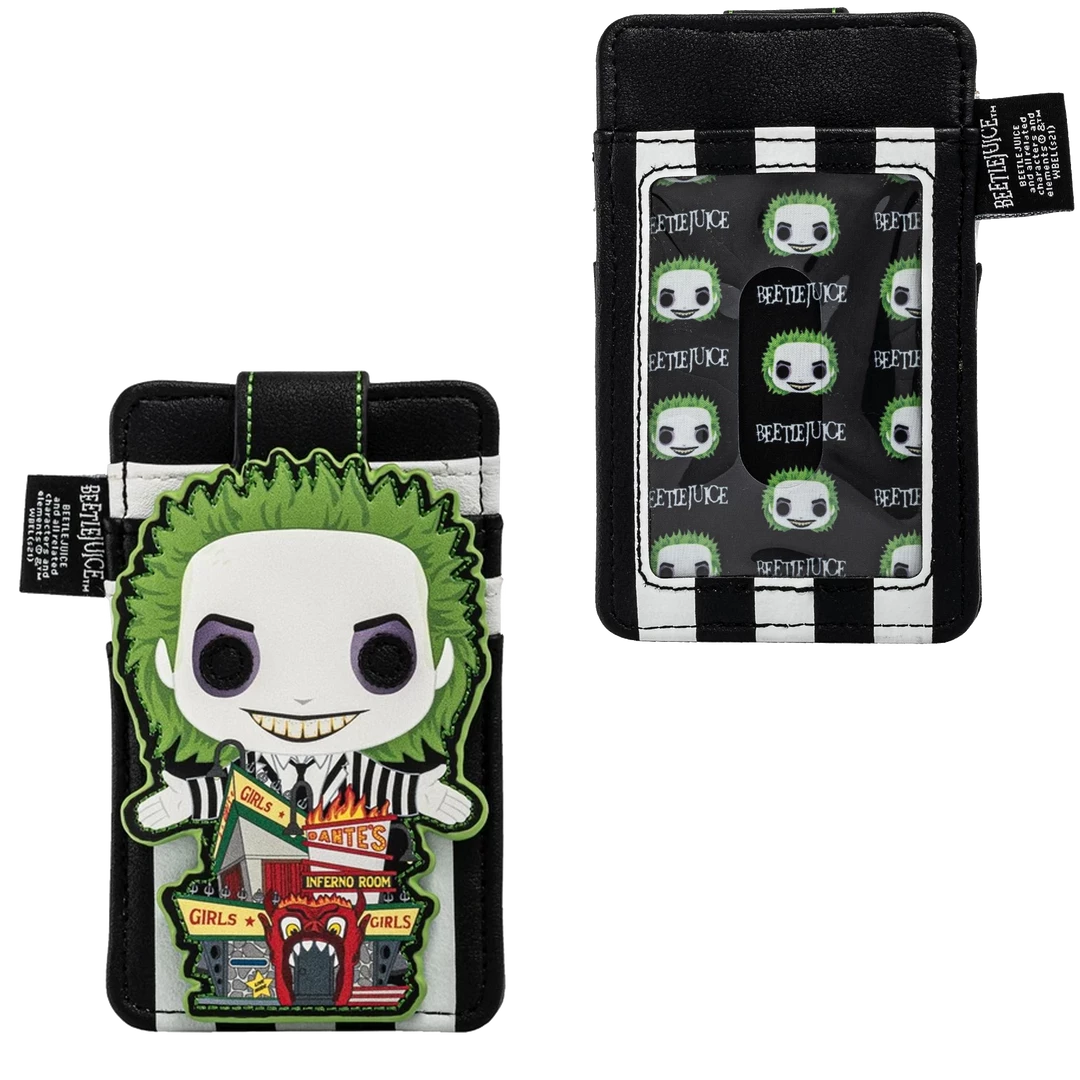 Promo π (ONLINE) DRAGON IMPORTS & COLLECTIBLES LLC Accessories Beetlejuice Pop! Dantes Inferno Card Holder By Loungefly π― 3 (ONLINE) DRAGON IMPORTS & COLLECTIBLES LLC Accessories Beetlejuice Pop! Dantes Inferno Card Holder By Loungefly