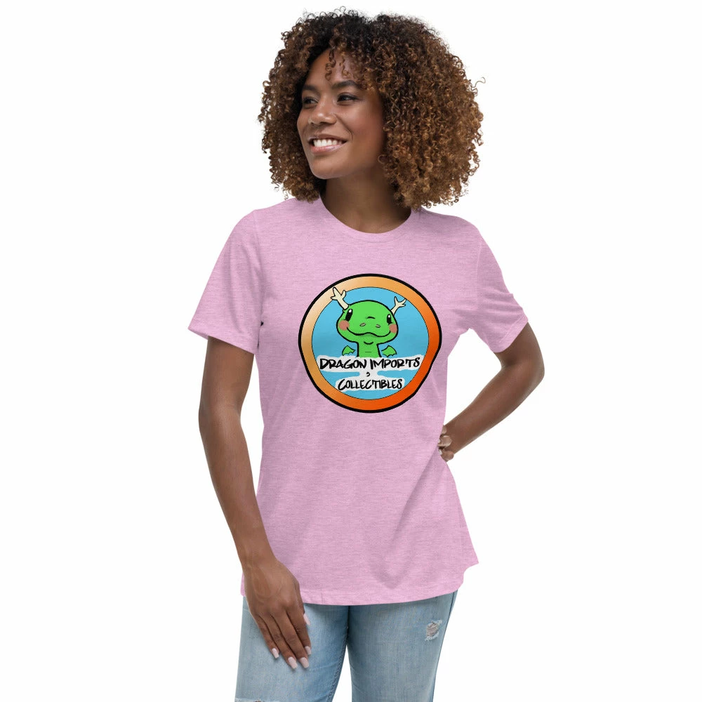 Hot Sale β Dragon Imports And Collectibles - Funko, Pokemon, Board Games And More! Store Swag Dragon Imports Logo - π© Women's Relaxed T-Shirt π 7 Dragon Imports And Collectibles - Funko, Pokemon, Board Games And More! Store Swag Dragon Imports Logo - Women's Relaxed T-Shirt