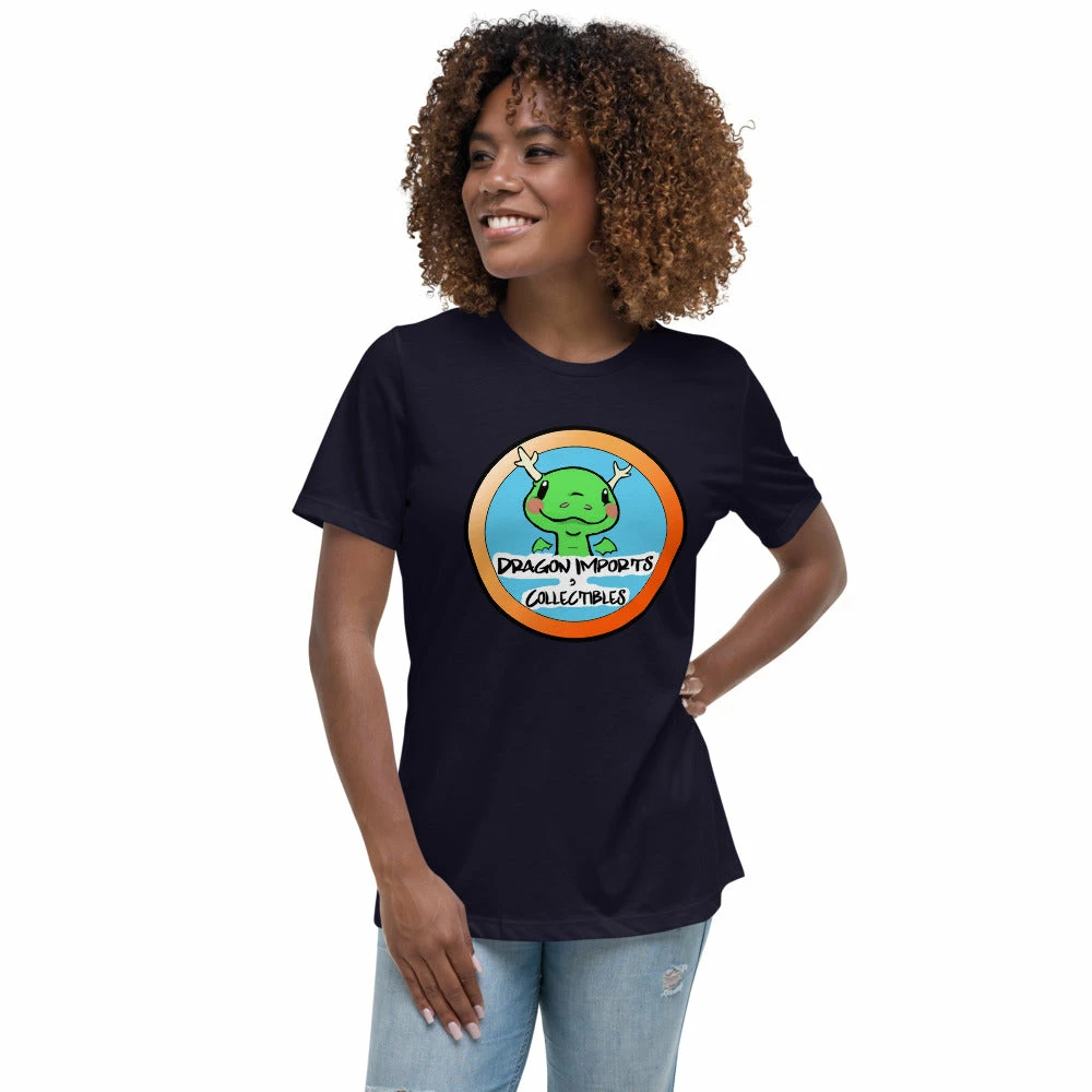 Hot Sale β Dragon Imports And Collectibles - Funko, Pokemon, Board Games And More! Store Swag Dragon Imports Logo - π© Women's Relaxed T-Shirt π 3 Dragon Imports And Collectibles - Funko, Pokemon, Board Games And More! Store Swag Dragon Imports Logo - Women's Relaxed T-Shirt